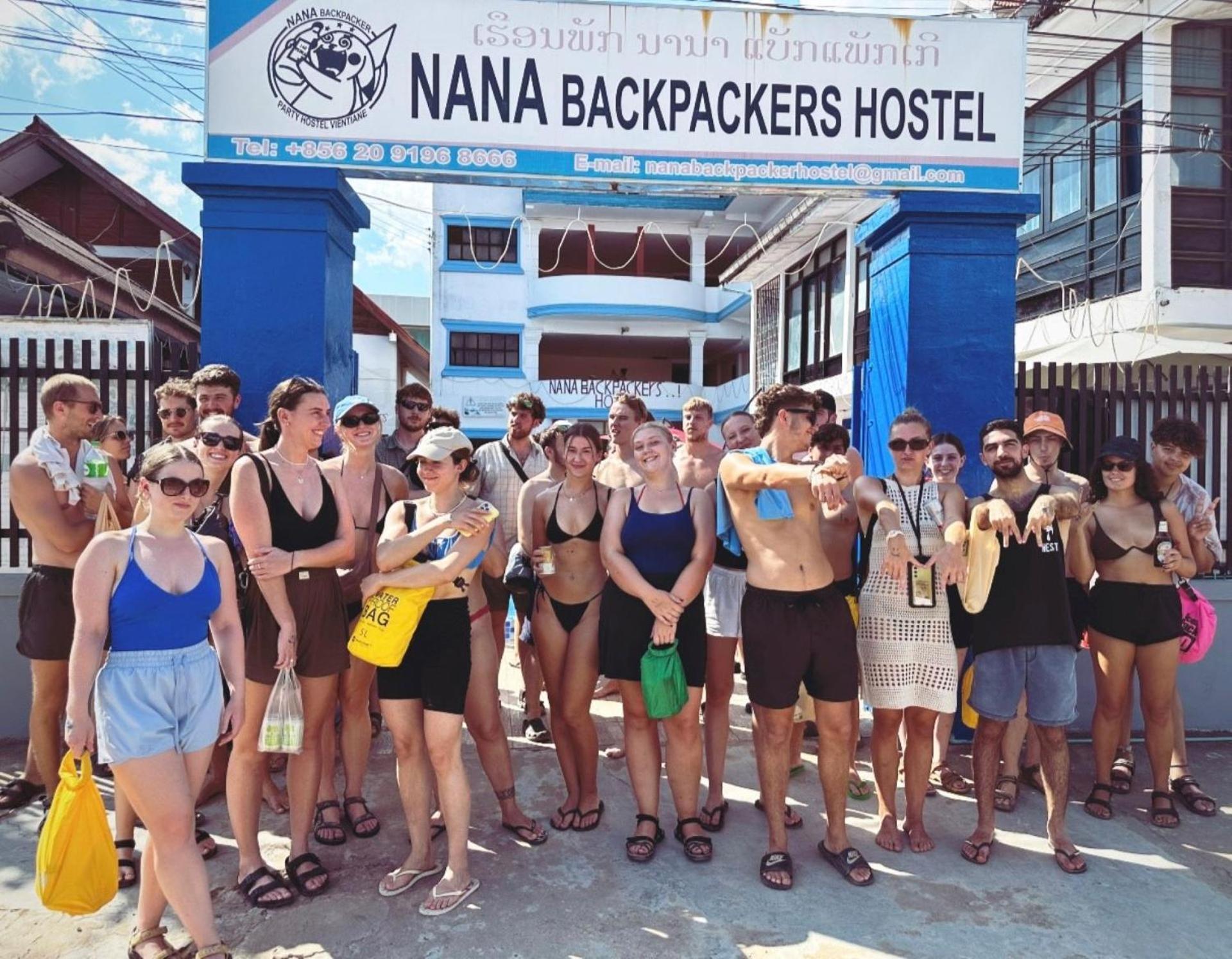 Nana Backpackers Hostel Ванг Виенг Екстериор снимка